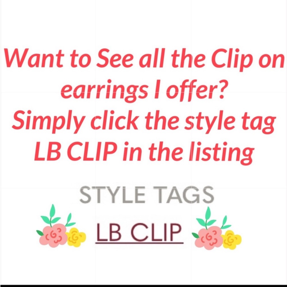 Clip On Round Button Silver Tone Rhinestone Earrings - Picture 4 of 4